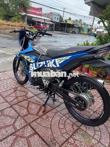 Suzuki Satria Xanh đen xe đẹp keng kiểng nhẹ