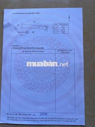 Chính chủ cần tiền xây nhà bán đất F0
