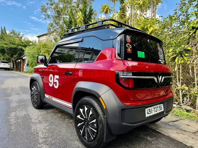 Vinfast VF3 Màu Đỏ Pin Mua Sản Xuất 2025 Odo 8000km siêu mới 
