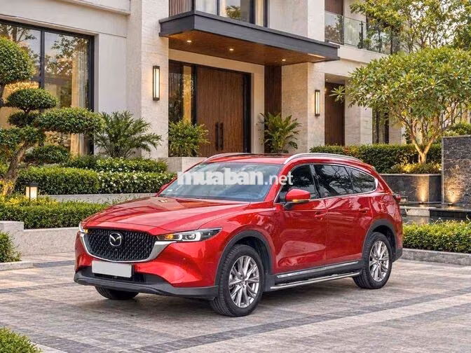 Mazda CX8 Premium 2024 Đỏ SIÊU LƯỚT