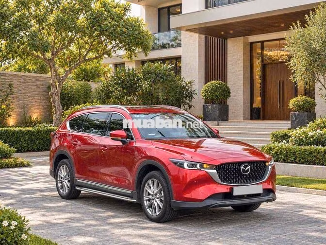 Mazda CX8 Premium 2024 Đỏ SIÊU LƯỚT