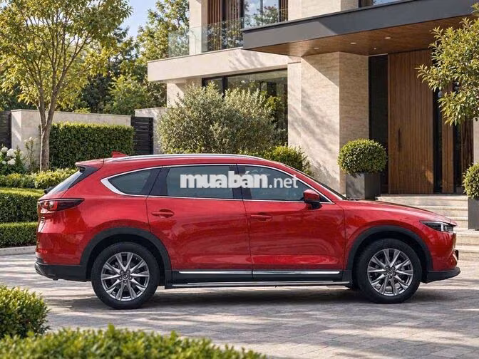 Mazda CX8 Premium 2024 Đỏ SIÊU LƯỚT