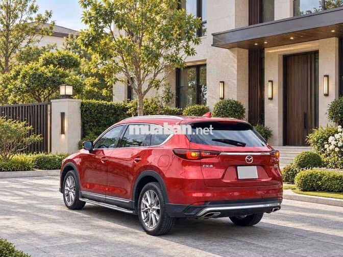 Mazda CX8 Premium 2024 Đỏ SIÊU LƯỚT
