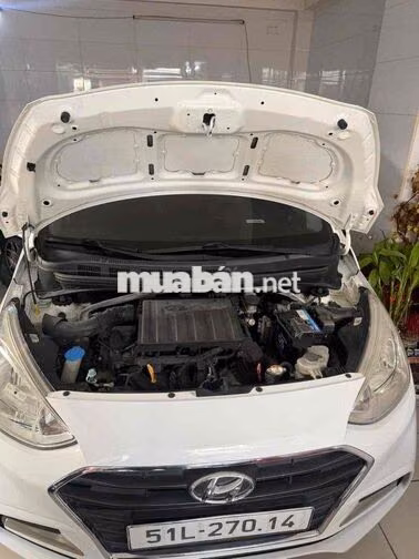 Hyundai I10 2021 Bản đủ Tự động Trắng