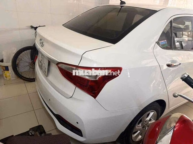 Hyundai I10 2021 Bản đủ Tự động Trắng