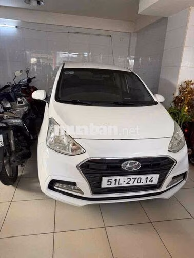 Hyundai I10 2021 Bản đủ Tự động Trắng