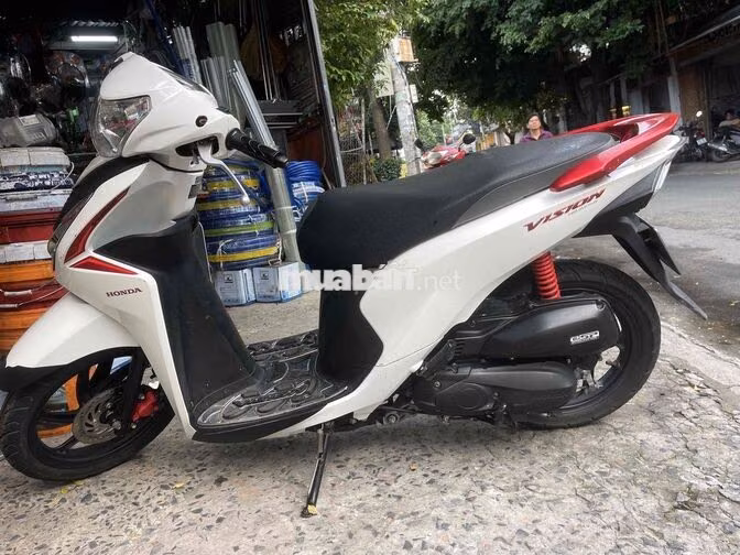 Honda Vision 2020 Trắng 6470 km