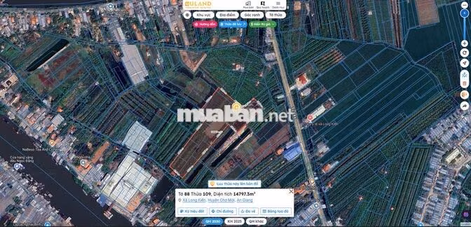 BÁN KHU VƯỜN 14.700M² – 1.300 CÂY ĂN TRÁI – 5 AO