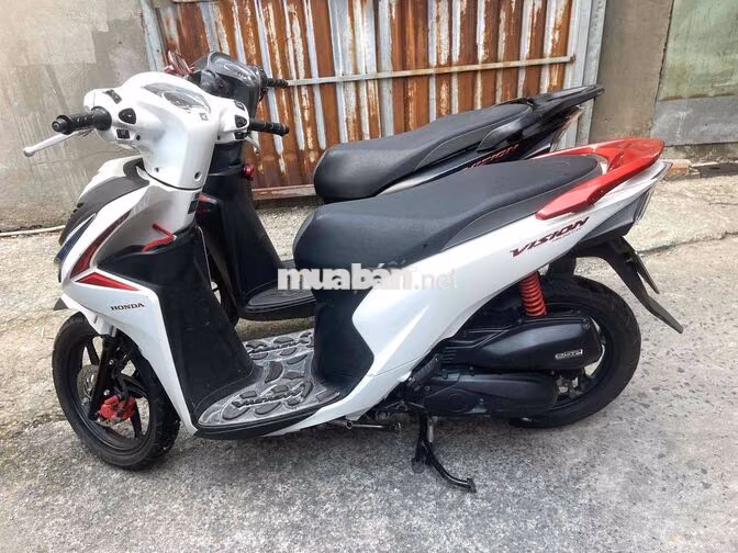 Honda Vision 2020 Trắng 6470 km