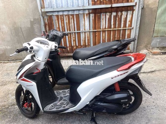 Honda Vision 2020 Trắng 6470 km