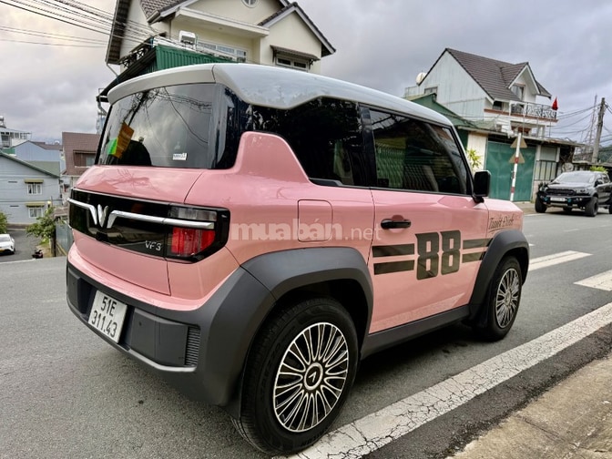 Vinfast VF3 Hồng Pin mua ĐK T1/2025 xe 9000km 