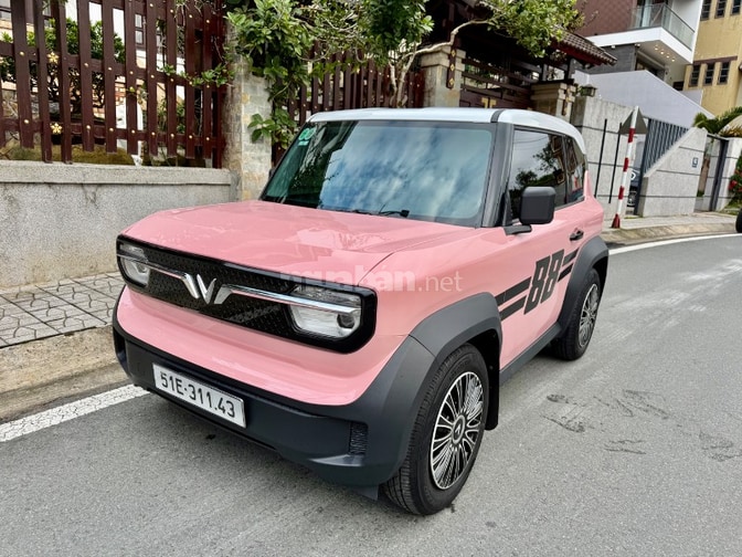 Vinfast VF3 Hồng Pin mua ĐK T1/2025 xe 9000km 