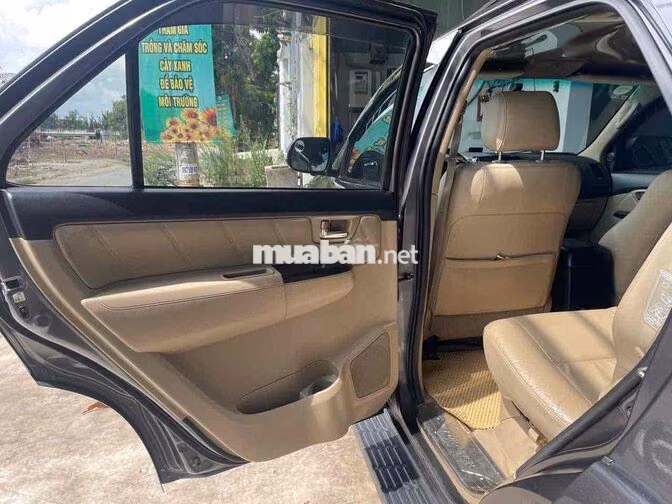 Toyota Fortuner 2015 1 cầu xe xăng stđ Xám
