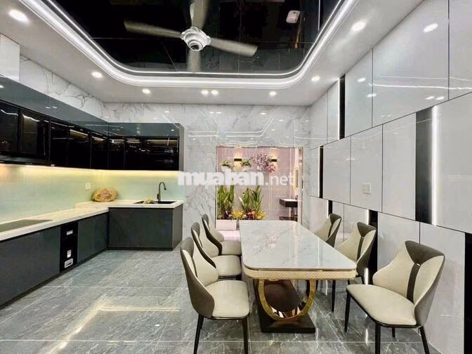 BÁN NHÀ DT 5x13M - 4 TẦNG - HẺM Ô TÔ NGUYỄN THỊ KIỂU Q12. GIÁ : 6,95