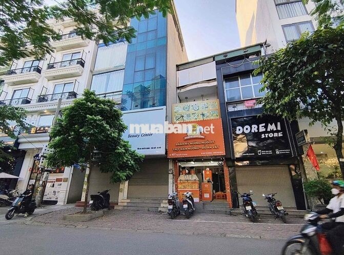 cho thuê MBKD mặt phố Nguyễn Khang nguyên căn 3 tầng kinh doanh