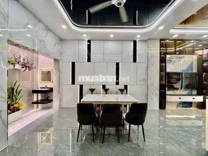 BÁN NHÀ DT 5x13M - 4 TẦNG - HẺM Ô TÔ NGUYỄN THỊ KIỂU Q12. GIÁ : 6,95