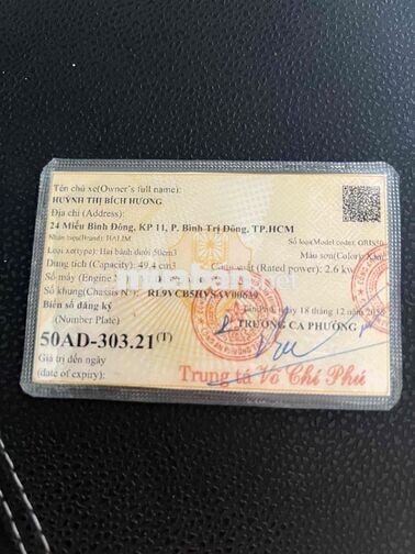 Xe tay ga Halim ORIS50 Xám 1800 km