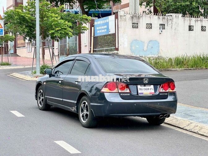 Honda Civic 1.8AT 2008 Xám Ghế da