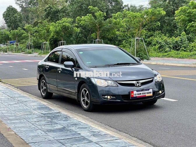 Honda Civic 1.8AT 2008 Xám Ghế da