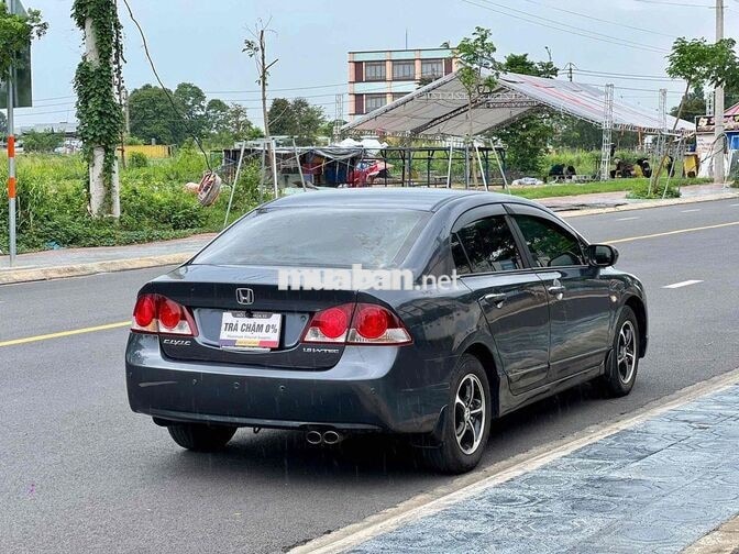 Honda Civic 1.8AT 2008 Xám Ghế da