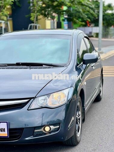 Honda Civic 1.8AT 2008 Xám Ghế da