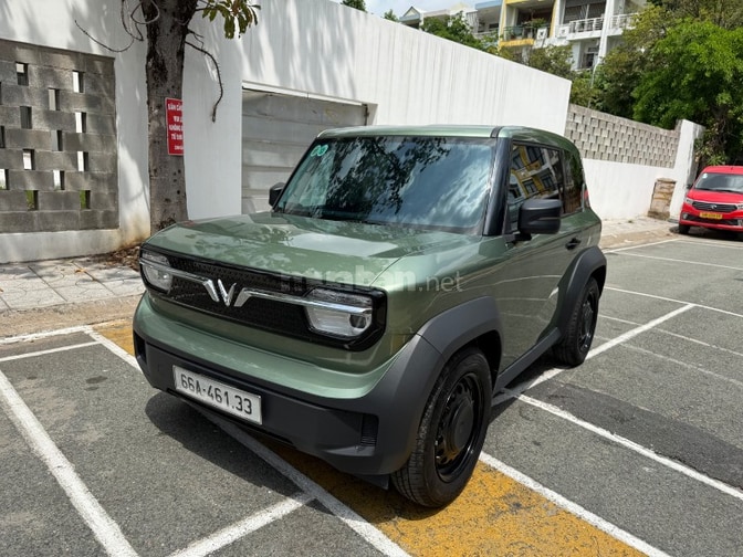 Vinfast VF3 Pin Mua Sản xuất 2025 Màu Xanh Bộ Đội Odo 2000km như mới