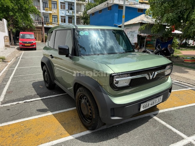 Vinfast VF3 Pin Mua Sản xuất 2025 Màu Xanh Bộ Đội Odo 2000km như mới