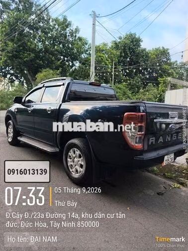 Ford Ranger XLS 2020 Xanh 5 chỗ