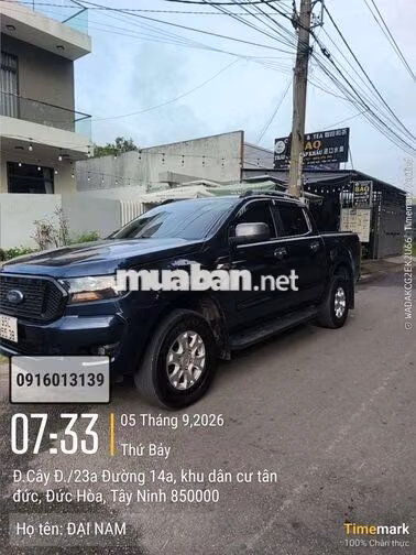 Ford Ranger XLS 2020 Xanh 5 chỗ