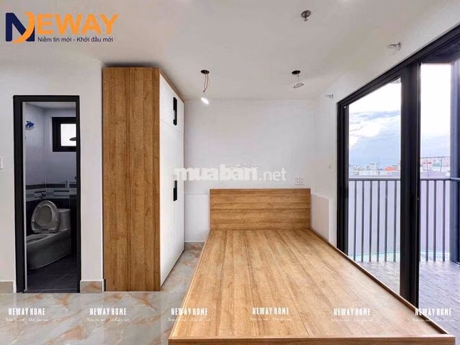 🔥 STUDIO FULL NỘI THẤT | MÁY GIẶT RIÊNG – FREE XE – THANG MÁY