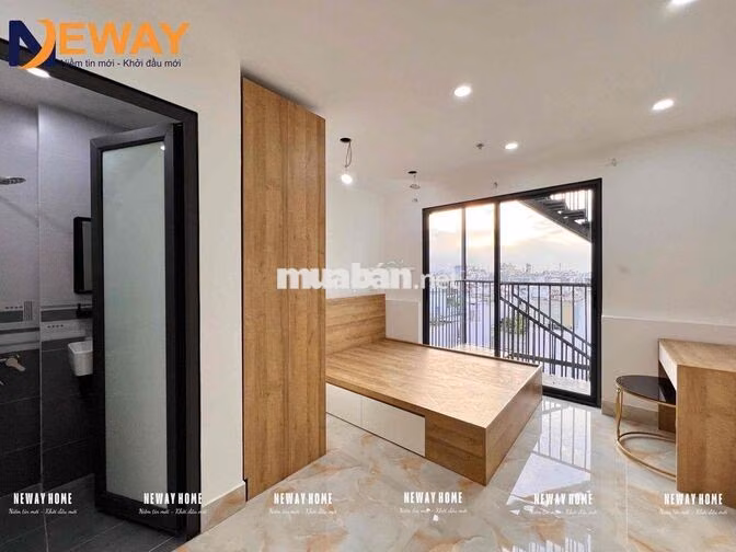 🔥 STUDIO FULL NỘI THẤT | MÁY GIẶT RIÊNG – FREE XE – THANG MÁY