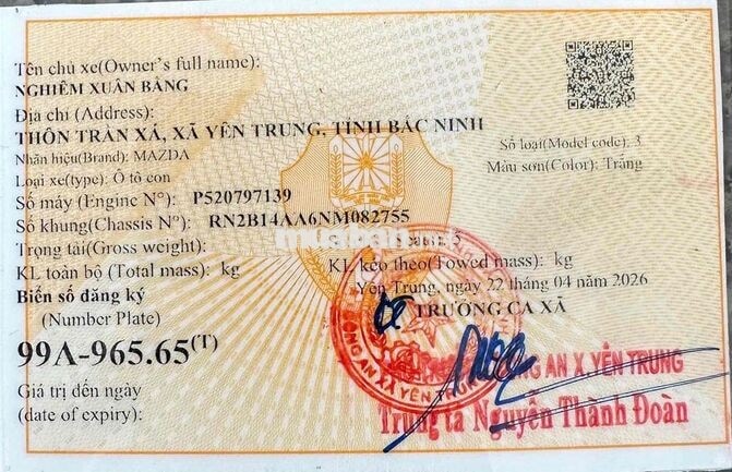 Mazda Mazda3 2022 Luxury Trắng 8 vạn km