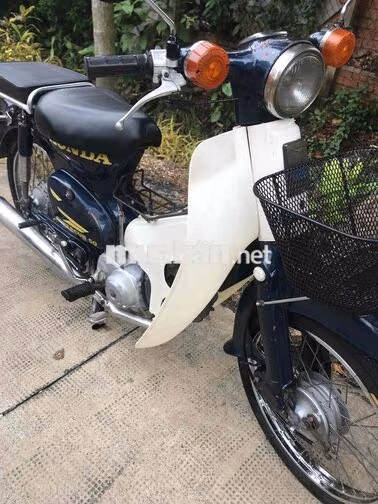 Honda Cub 81 50cc Xanh Trắng Chính Chủ Ký Giấy