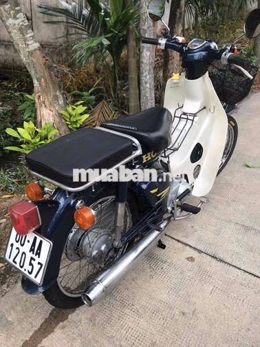 Honda Cub 81 50cc Xanh Trắng Chính Chủ Ký Giấy