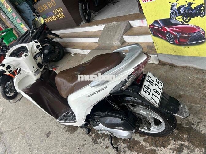 Honda Vision Trắng Zin bstp chính chủ