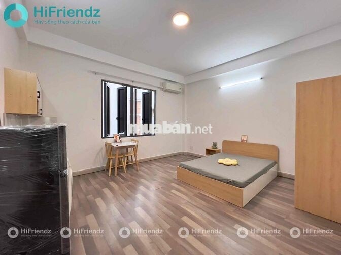 Căn hộ mini Full nội thất cửa sổ gần Sư Phạm KHTN cầu Nguyễn Van Cừ