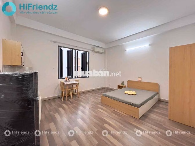 Căn hộ mini Full nội thất cửa sổ gần Sư Phạm KHTN cầu Nguyễn Van Cừ