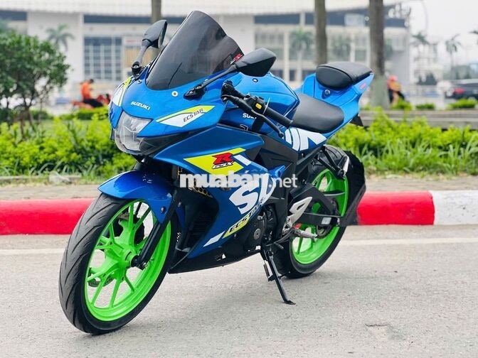 Suzuki GSX 150 2022 Xanh Xe máy thể thao máy zin 