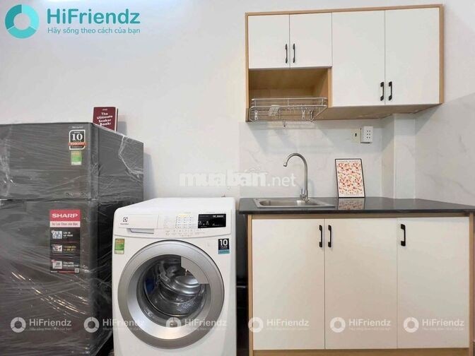Căn hộ mini Full nội thất cửa sổ gần Sư Phạm KHTN cầu Nguyễn Van Cừ