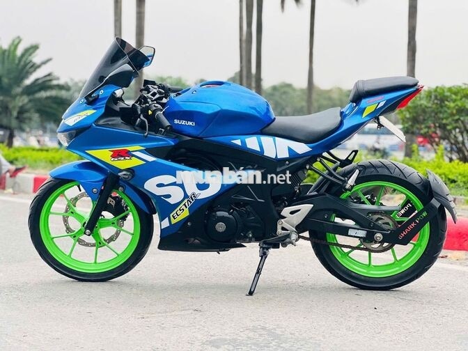 Suzuki GSX 150 2022 Xanh Xe máy thể thao máy zin 
