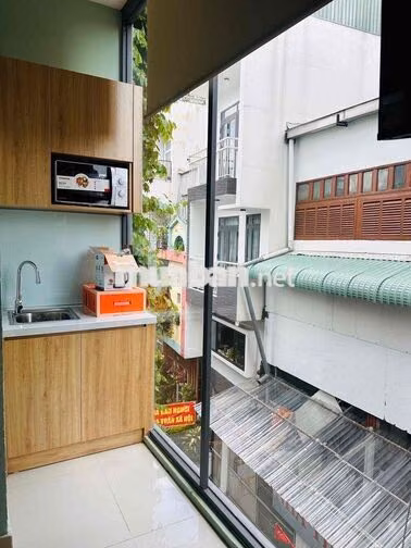 KHAI TRƯƠNG STUDIO BAN CÔNG MỚI 100% MẶT TIỀN HOÀNG SA- TÁCH BẾP