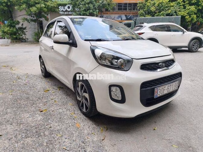 Kia Morning Deluxe 1.2AT 2019 Số tự động Trắng