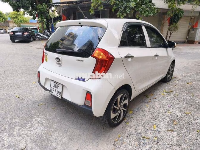 Kia Morning Deluxe 1.2AT 2019 Số tự động Trắng