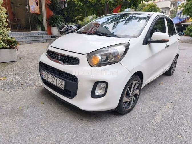 Kia Morning Deluxe 1.2AT 2019 Số tự động Trắng