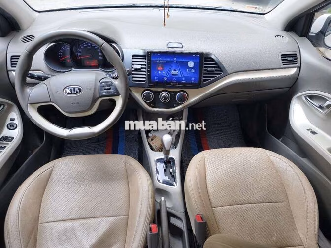 Kia Morning Deluxe 1.2AT 2019 Số tự động Trắng