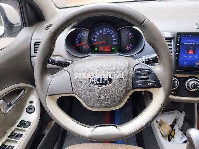 Kia Morning Deluxe 1.2AT 2019 Số tự động Trắng