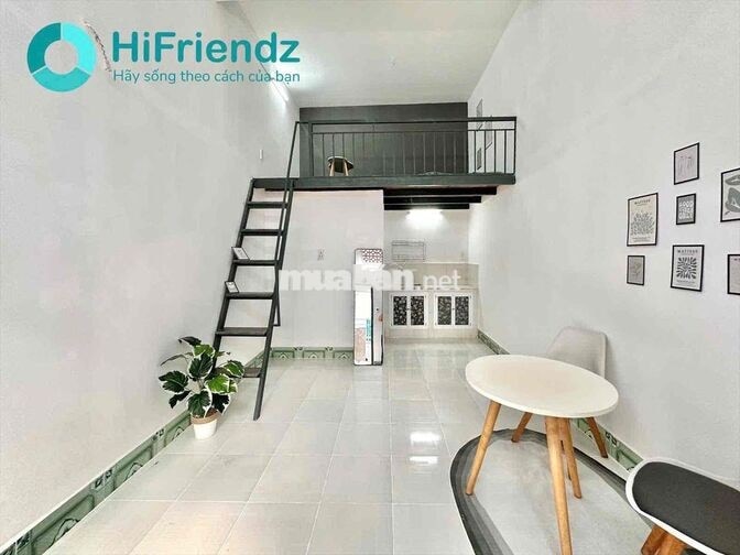 🔥PHÒNG GÁC TẦNG TRỆT SIÊU RỘNG_SẴN MÁY LẠNH_KẾ BÊN CV GIA ĐỊNH_SÂN BAY
