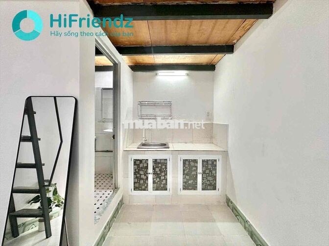 🔥PHÒNG GÁC TẦNG TRỆT SIÊU RỘNG_SẴN MÁY LẠNH_KẾ BÊN CV GIA ĐỊNH_SÂN BAY