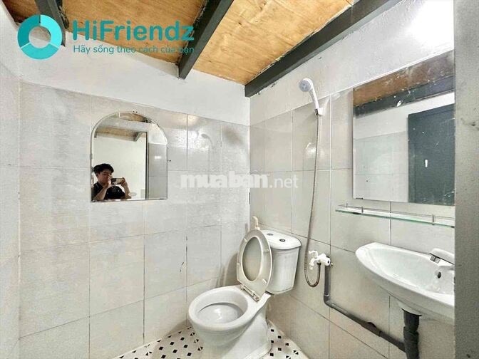🔥PHÒNG GÁC TẦNG TRỆT SIÊU RỘNG_SẴN MÁY LẠNH_KẾ BÊN CV GIA ĐỊNH_SÂN BAY