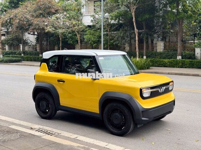 VinFast VF3 2025 Vàng nóc trắng